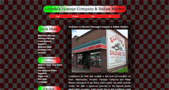 Desktop Screenshot of glondossausage.com